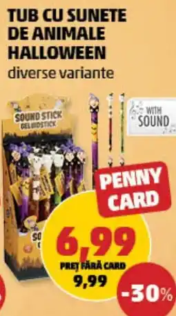 Penny Tub cu sunete de animale halloween Ofertă