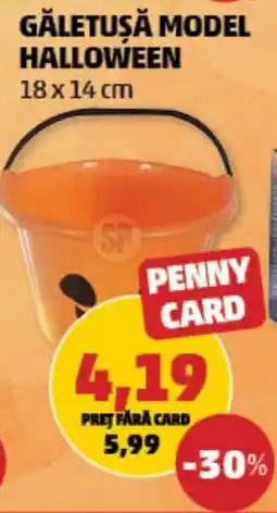 Penny Găletușă model halloween Ofertă