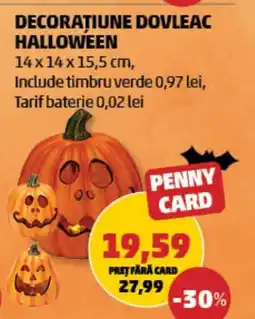 Penny Decorațiune dovleac halloween Ofertă