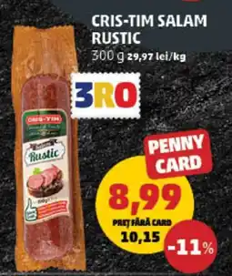 Penny Cris-Tim salam rustic Ofertă