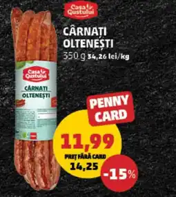 Penny Cârnati oltenesti Ofertă