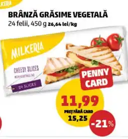 Penny Brânză grăsime vegetală Ofertă
