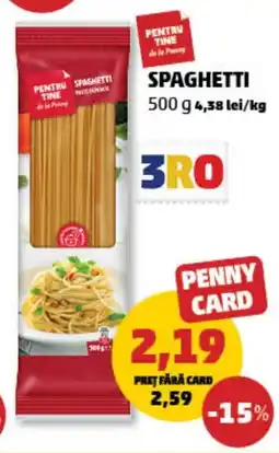 Penny Spaghetti Ofertă