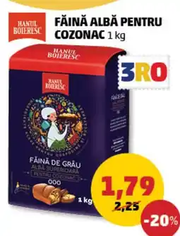 Penny Făină albă pentru cozonac Ofertă