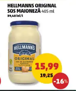 Penny HELLMANN'S Original sos maioneză Ofertă