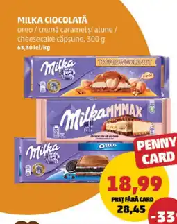 Penny Milka ciocolată Ofertă