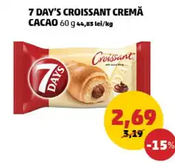Penny 7 Day's croissant cremă cacao Ofertă