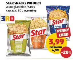 Penny Star snacks pufuleți Ofertă