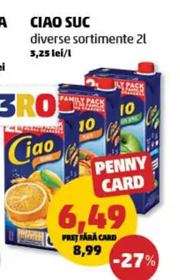 Penny Ciao suc Ofertă