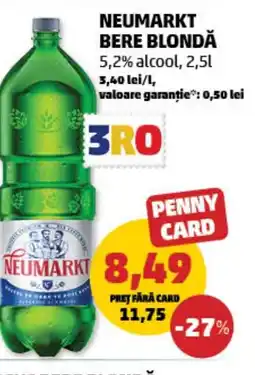 Penny Neumarkt bere blondă Ofertă