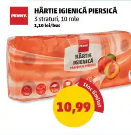 Penny Hârtie igienică piersică Ofertă