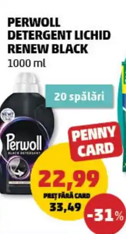 Penny Perwoll detergent lichid renew black Ofertă