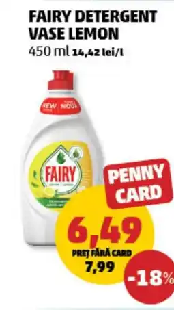 Penny Fairy detergent vase lemon Ofertă