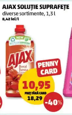 Penny Ajax soluție suprafețe Ofertă