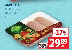 Auchan Agricola piept de pui dezosat Ofertă