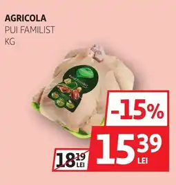 Auchan Agricola pui familist Ofertă