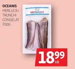 Auchan Oceanis merluciu trunchi congelat Ofertă