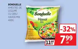 Auchan Bonduelle amestec de legume cu orez Hawai mix Ofertă