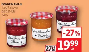Bonne Maman toată gama de gemuri