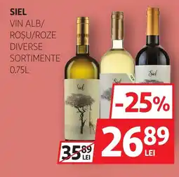 Auchan Siel Vin alb/ roşu/roze Ofertă