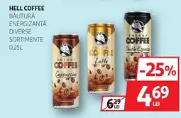Auchan Hell coffee băutură energizantă Ofertă