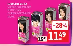 Auchan Loncolor ultra vopsea permanentă pentru păr Ofertă