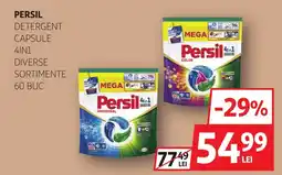 Auchan Persil detergent capsule 4in1 Ofertă