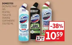 Auchan Domestos dezinfectant gel pentru toaletă Ofertă