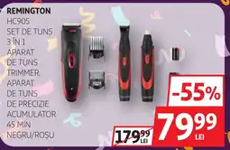 Auchan REMINGTON HC905 Set de tuns 3 in 1 aparat de tuns trimmer Ofertă