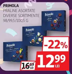 Auchan Primola praline asortate Ofertă
