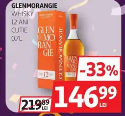 Auchan Glenmorangie whisky 12 ani cutie Ofertă