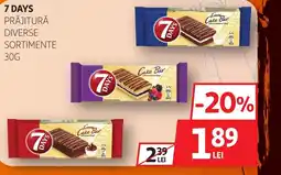 Auchan 7 Days prăjitură Ofertă