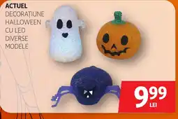 Auchan Actuel decorațiune halloween cu led Ofertă