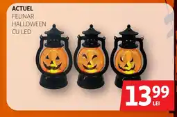 Auchan Actuel felinar halloween cu led Ofertă