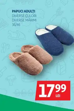Auchan Papuci adulţi Ofertă