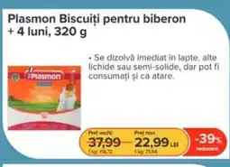 Dr.Max Plasmon Biscuiți pentru biberon + 4 luni Ofertă