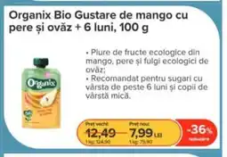 Dr.Max Organix Bio Gustare de mango cu pere și ovăz + 6 luni Ofertă