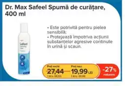 Dr.Max Dr. Max Safeel Spumă de curățare Ofertă