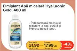 Dr.Max Elmiplant Apă micelară Hyaluronic Gold Ofertă