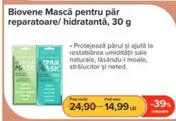 Dr.Max Biovene Mască pentru păr reparatoare/hidratantă Ofertă
