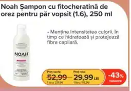 Dr.Max Noah Şampon cu fitocheratină de orez pentru păr vopsit (1.6) Ofertă