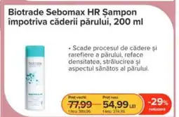 Dr.Max Biotrade Sebomax HR Șampon împotriva căderii părului Ofertă