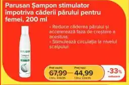 Dr.Max Parusan Şampon stimulator împotriva căderii părului pentru femei Ofertă