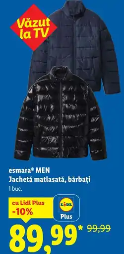 Lidl esmaraⓇ MEN Jachetǎ matlasată, bărbați Ofertă