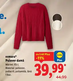 Lidl esmaraⓇ Pulover damă Ofertă