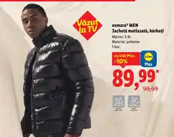Lidl esmaraⓇ MEN Jachetă matlasată, bărbați Ofertă