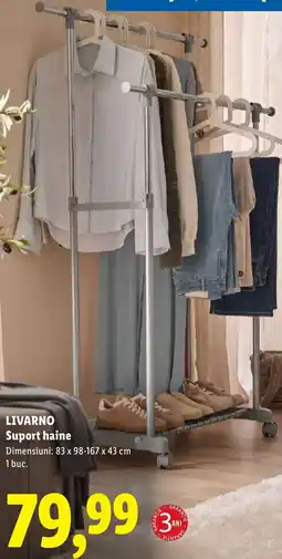 Lidl LIVARNO Suport haine Ofertă