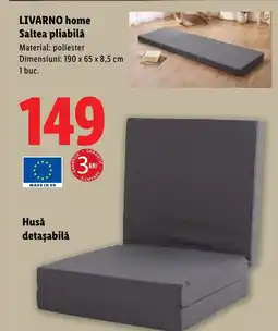Lidl LIVARNO home Saltea pliabilă Ofertă