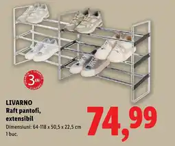 Lidl LIVARNO Raft pantofi, extensibil Ofertă