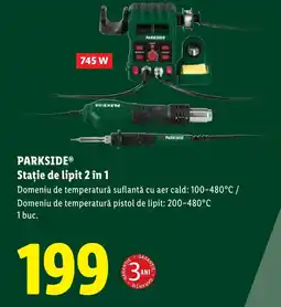 Lidl PARKSIDE Staţie de lipit 2 în 1 Ofertă